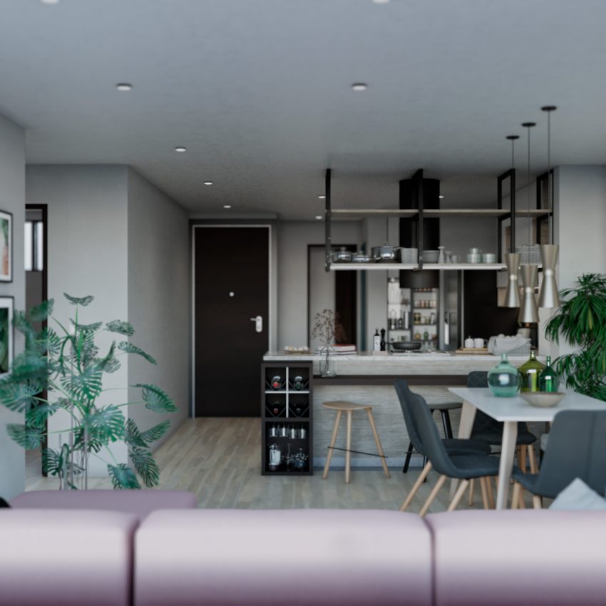 Sala Comedor Apartamento Frontal