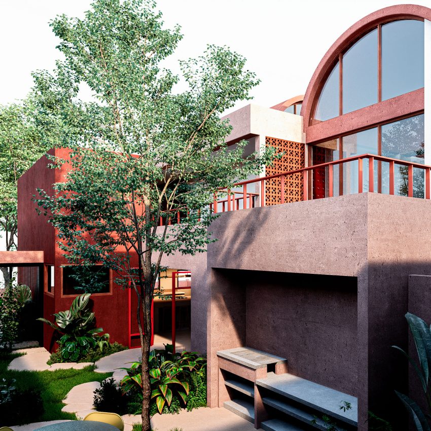 Diagonal-patio-exterior
